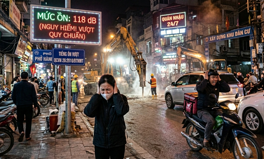 Bộ C&ocirc;ng an đề xuất xử l&yacute; h&igrave;nh sự h&agrave;nh vi g&acirc;y tiếng ồn vượt quy chuẩn