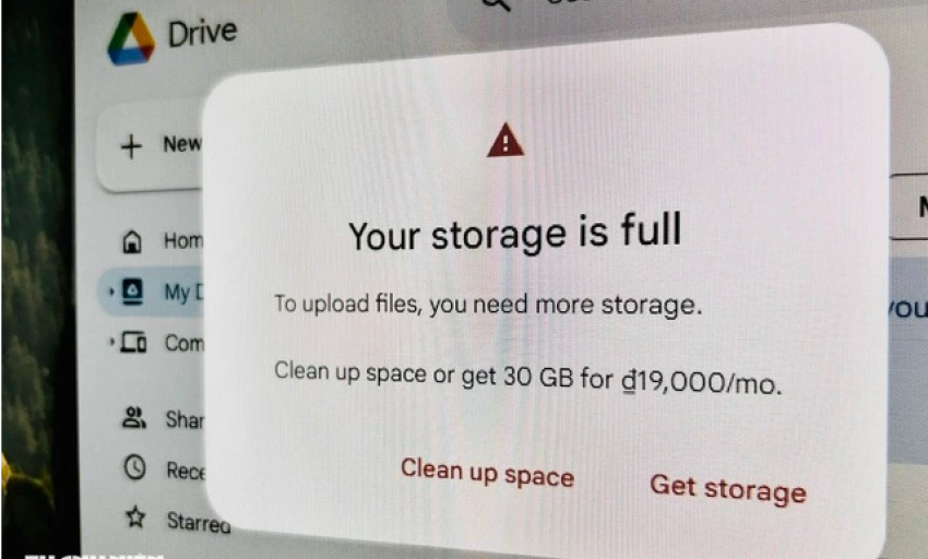C&aacute;c thủ phạm ẩn m&igrave;nh khiến Google Drive cạn kiệt dung lượng