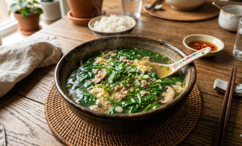 M&oacute;n canh quen thuộc kh&ocirc;ng ngờ l&agrave; 'b&agrave;i thuốc' trị huyết &aacute;p cao cực hay