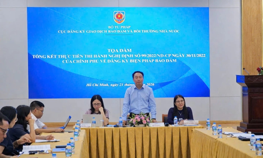 'Một t&agrave;i sản phải đăng k&yacute; giao dịch bảo đảm ở nhiều nơi'