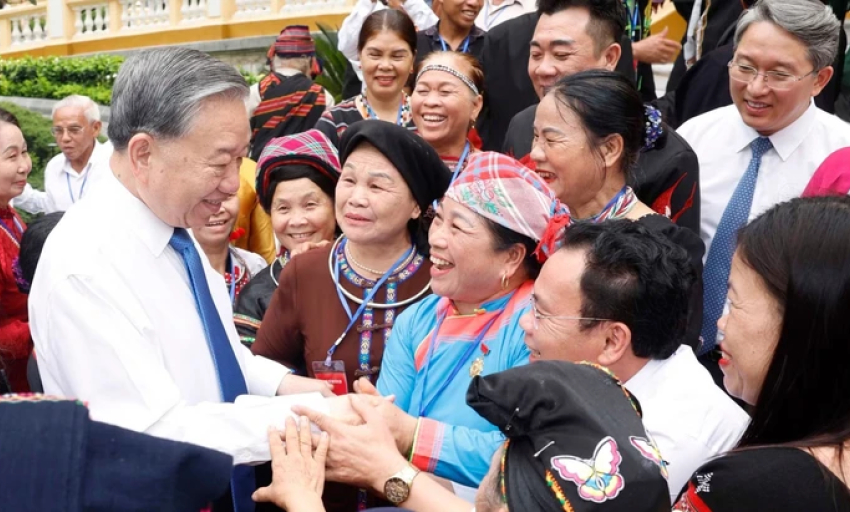 Tổng B&iacute; thư, Chủ tịch nước: Củng cố khối đại đo&agrave;n kết, tạo sức mạnh nội sinh cho ph&aacute;t triển đất nước