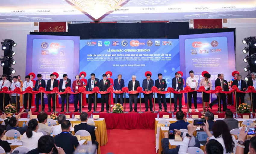 Hơn 280 doanh nghiệp tham gia VINAMAC EXPO 2026, th&uacute;c đẩy kết nối c&ocirc;ng nghiệp v&agrave; c&ocirc;ng nghệ
