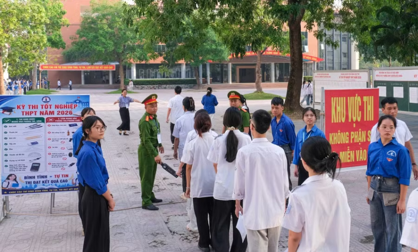 M&aacute;y qu&eacute;t cầm tay g&oacute;p phần bảo đảm kỳ thi tốt nghiệp THPT an to&agrave;n, c&ocirc;ng bằng