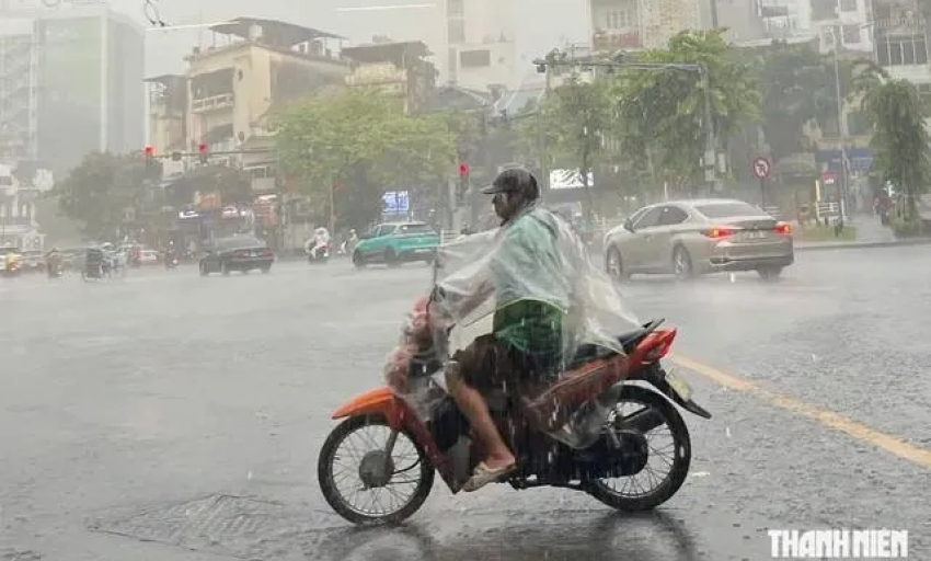 Dự b&aacute;o thời tiết ng&agrave;y 31.7: Cảnh b&aacute;o mưa lớn cấp tập