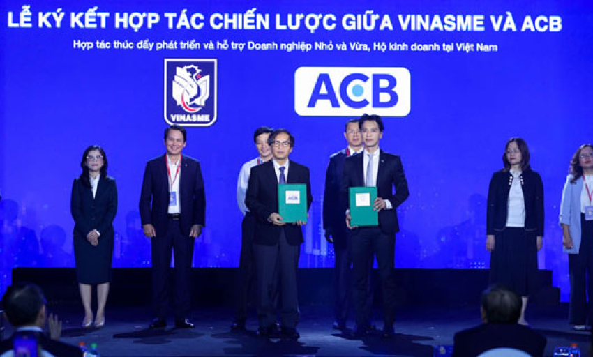 ACB 'bắt tay' VINASME hỗ trợ doanh nghiệp khơi th&ocirc;ng nguồn lực