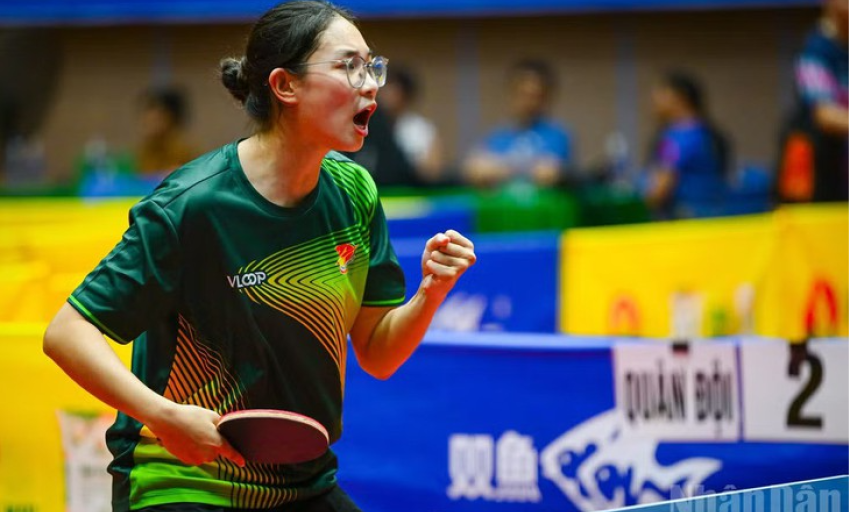 C&uacute; sốc lớn xảy ra tại m&ocirc;n b&oacute;ng b&agrave;n Đại hội Thể thao to&agrave;n quốc 2026