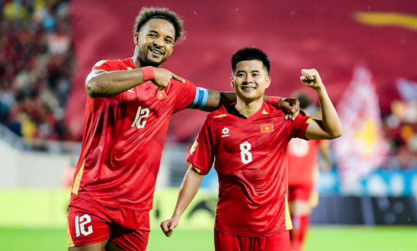 Đ&aacute;nh bại Campuchia, Việt Nam v&agrave;o b&aacute;n kết ASEAN Cup 2026 với ng&ocirc;i đầu bảng