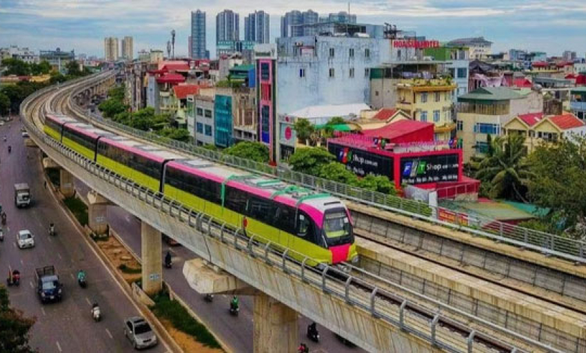 H&agrave; Nội miễn ph&iacute; v&eacute; tại 2 tuyến đường sắt tr&ecirc;n cao dịp nghỉ lễ 2/9