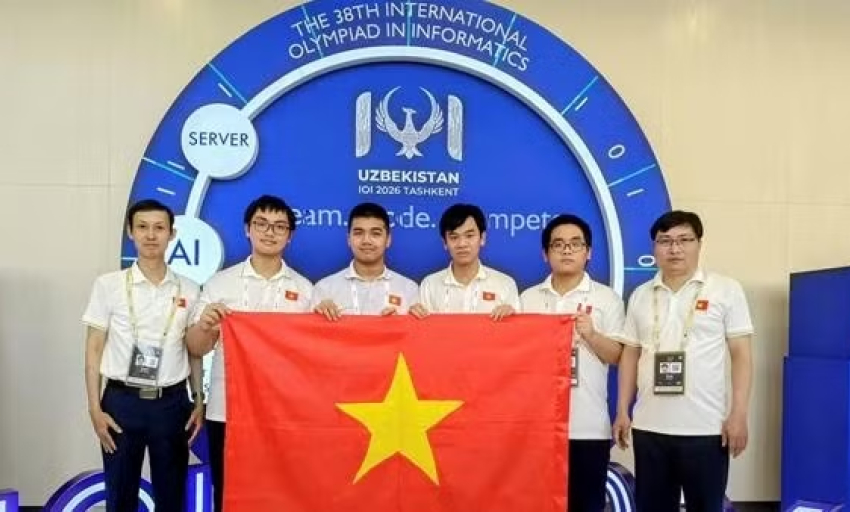 Học sinh Việt Nam đạt 3 huy chương Olympic Tin học quốc tế năm 2026