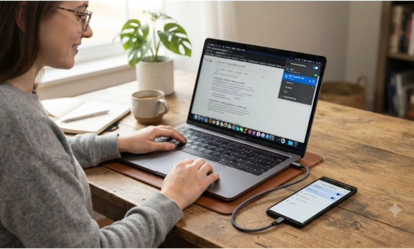 Kh&ocirc;ng chỉ ph&aacute;t Wi-Fi, điện thoại c&ograve;n c&oacute; c&aacute;ch chia sẻ internet &iacute;t người biết