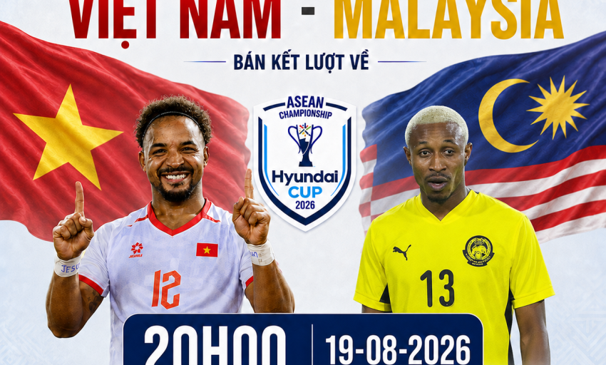 Lịch trực tiếp ASEAN Cup 2026: Việt Nam t&aacute;i đấu Malaysia