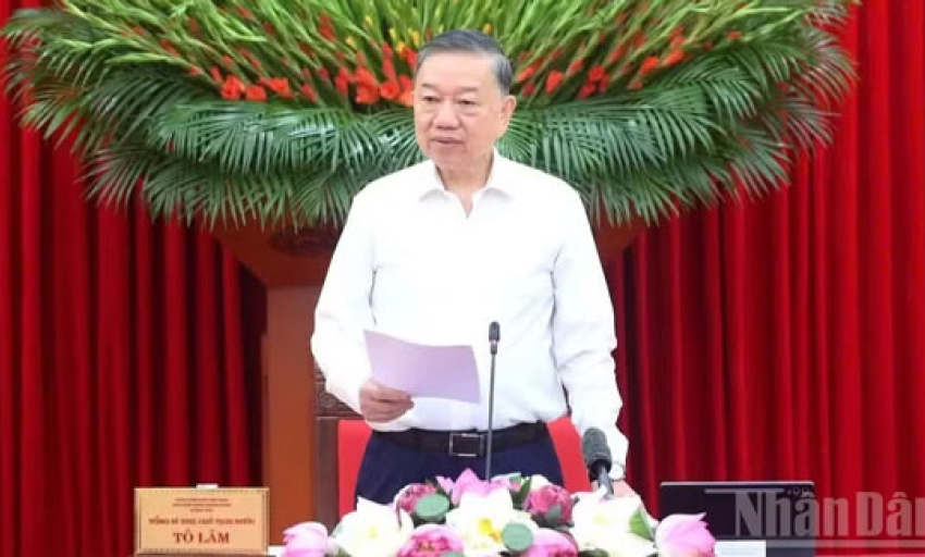 Th&ocirc;ng b&aacute;o Kết luận của Tổng B&iacute; thư, Chủ tịch nước T&ocirc; L&acirc;m, Trưởng ban Chỉ đạo về tổng kết thực tiễn v&agrave; nghi&ecirc;n cứu sửa đổi, bổ sung Điều lệ Đảng
