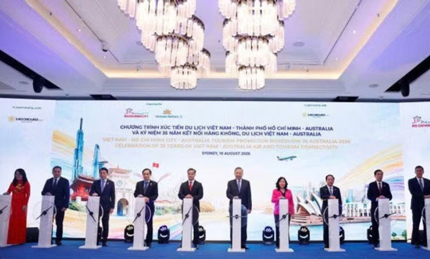 Tổng B&iacute; thư, Chủ tịch nước T&ocirc; L&acirc;m dự Lễ kỷ niệm 35 năm kết nối h&agrave;ng kh&ocirc;ng, du lịch Việt Nam-Australia
