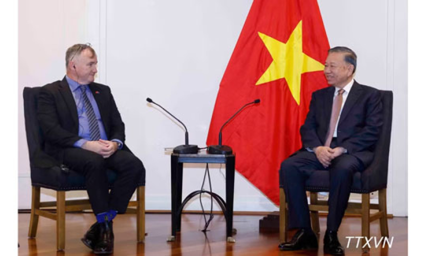 Tổng B&iacute; thư, Chủ tịch nước T&ocirc; L&acirc;m tiếp l&atilde;nh đạo một số doanh nghiệp tại Australia