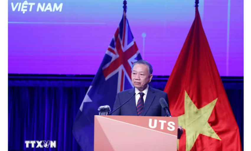 Tổng B&iacute; thư, Chủ tịch nước T&ocirc; L&acirc;m: Việt Nam, Australia x&acirc;y dựng, triển khai chiến lược kết nối KHCN v&agrave; đổi mới s&aacute;ng tạo tầm nh&igrave;n d&agrave;i hạn