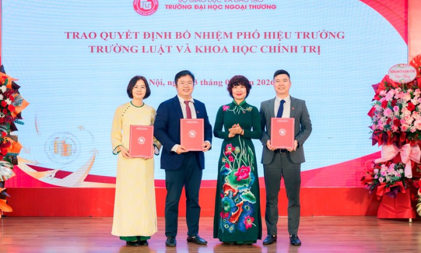 Trường đại học Ngoại thương th&agrave;nh lập 4 trường mới