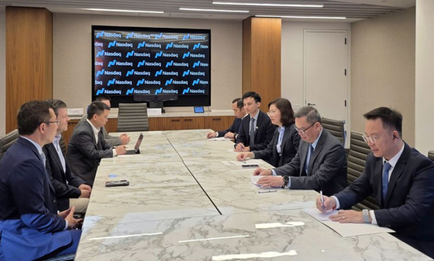 UBCKNN v&agrave; Nasdaq th&uacute;c đẩy kết nối thị trường vốn Việt Nam - Hoa Kỳ