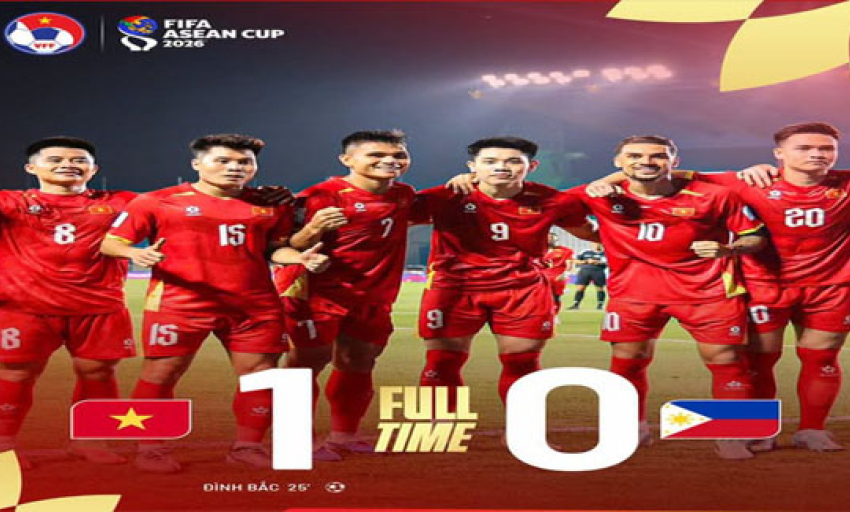FIFA ASEAN Cup: Việt Nam thắng Philippines trận đầu ra qu&acirc;n