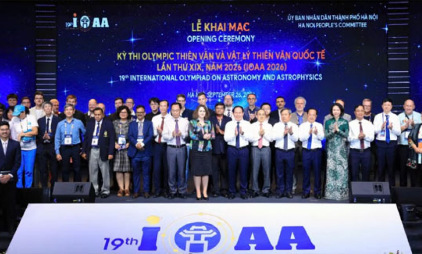 Khai mạc kỳ thi Olympic Thi&ecirc;n văn v&agrave; Vật l&yacute; Thi&ecirc;n văn quốc tế 2026