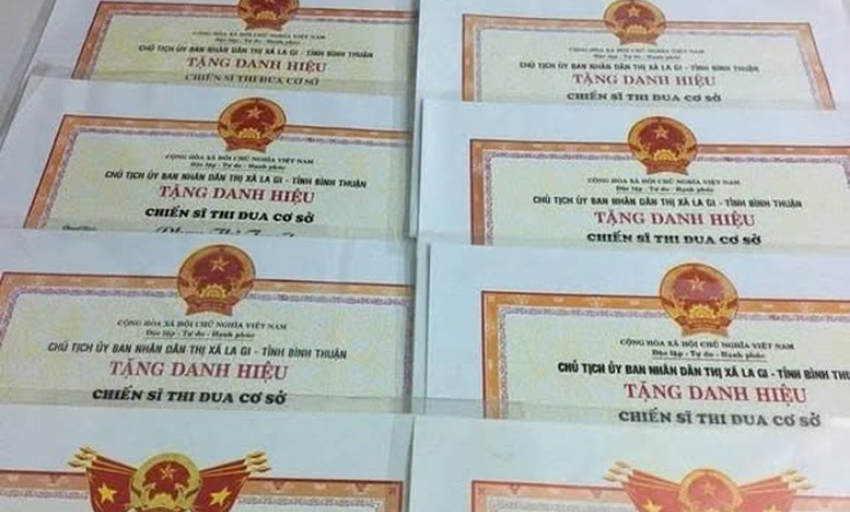 Quy định mới về tỷ lệ x&eacute;t tặng danh hiệu Chiến sĩ thi đua cơ sở &aacute;p dụng từ 01/10/2026