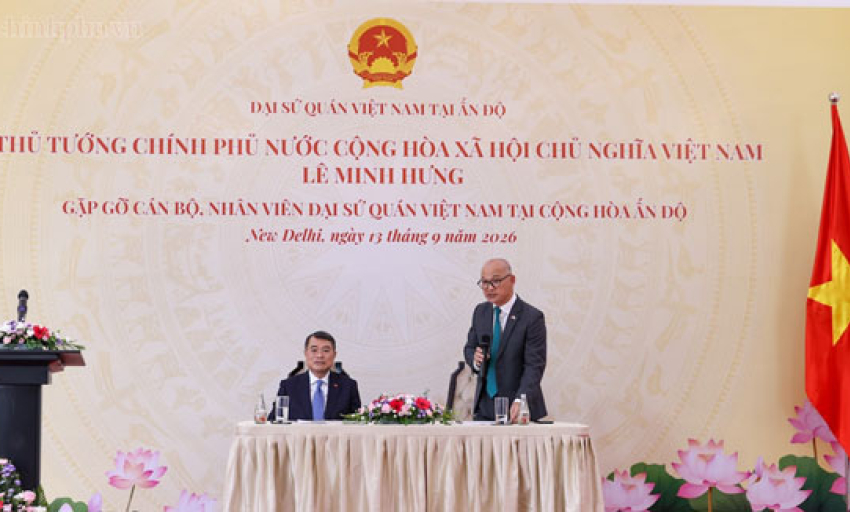 Thủ tướng L&ecirc; Minh Hưng: Đẩy mạnh ngoại giao kinh tế, ngoại giao c&ocirc;ng nghệ với Ấn Độ