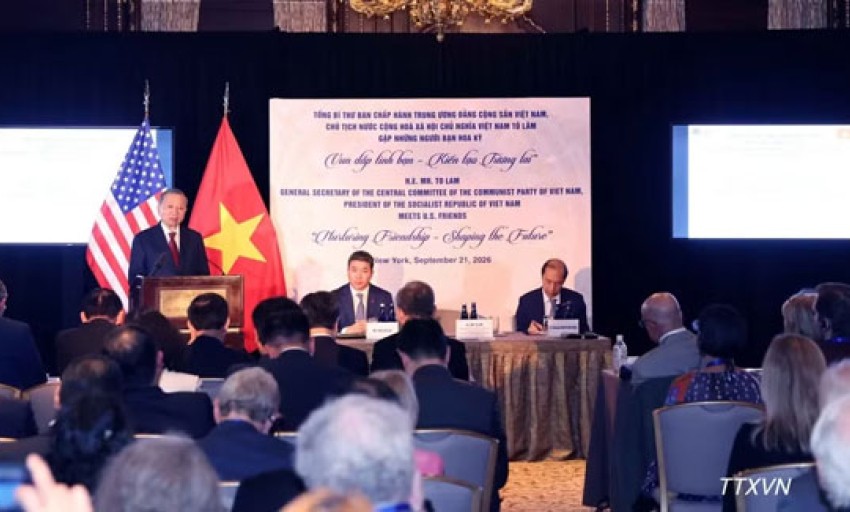 Tiếp tục c&ugrave;ng những người bạn Hoa Kỳ vun đắp t&igrave;nh bạn, kiến tạo gi&aacute; trị ph&aacute;t triển
