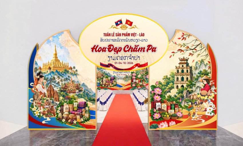 Tuần lễ sản phẩm Việt - L&agrave;o sẽ diễn ra tại H&agrave; Nội từ 1/10