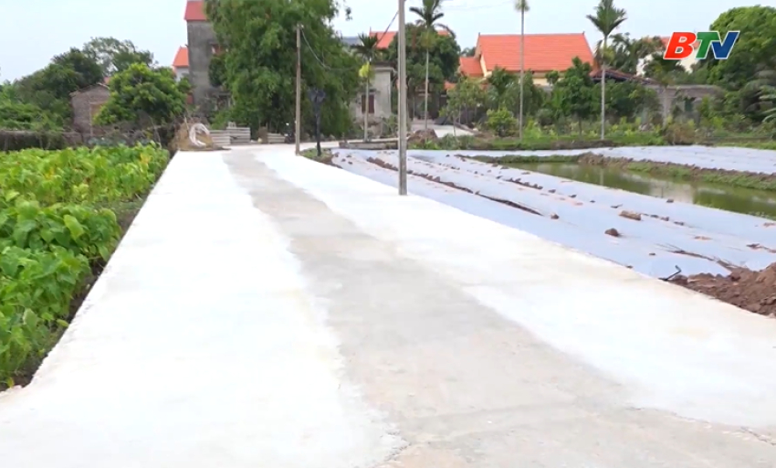 Bắc Ninh lan tỏa sức d&acirc;n hiến đất mở đường 