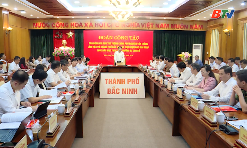 Bắc Ninh phải l&agrave; địa phương động lực th&uacute;c đẩy mục ti&ecirc;u tăng trưởng 2 con số
