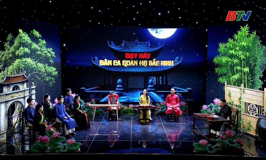 Dạy h&aacute;t Quan họ - L&agrave;n điệu: Tương ph&ugrave;ng tương ngộ