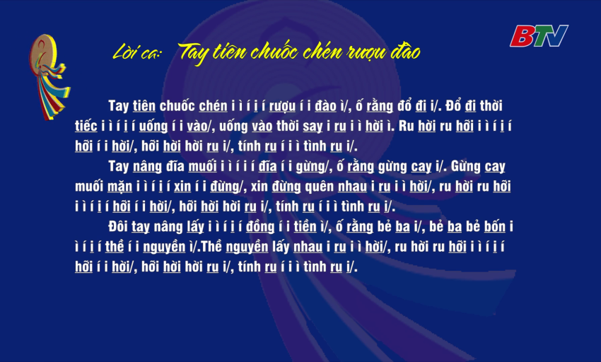 Dạy h&aacute;t Quan họ: Tay ti&ecirc;n chuốc ch&eacute;n rượu đ&agrave;o