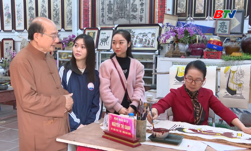 Đ&ocirc;ng Hồ v&agrave;o m&ugrave;a tranh Tết 