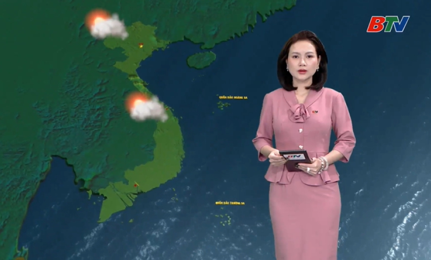 Dự b&aacute;o thời tiết đ&ecirc;m 12 ng&agrave;y 13-9-2026