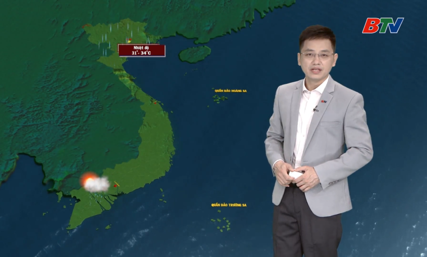 Dự b&aacute;o thời tiết đ&ecirc;m 17 ng&agrave;y 18/05/2026