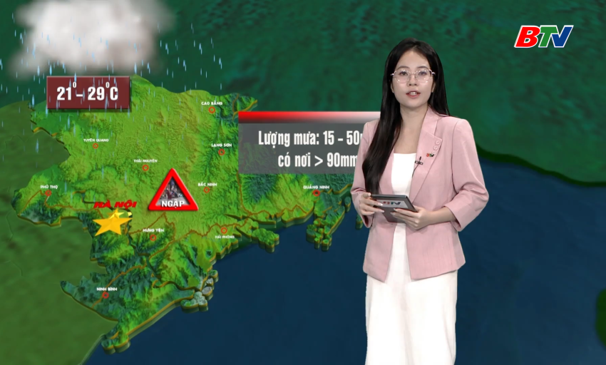 Dự b&aacute;o thời tiết đ&ecirc;m 17 ng&agrave;y 18-9-2026