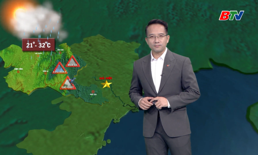 Dự b&aacute;o thời tiết đ&ecirc;m 28 ng&agrave;y 29-10-2026