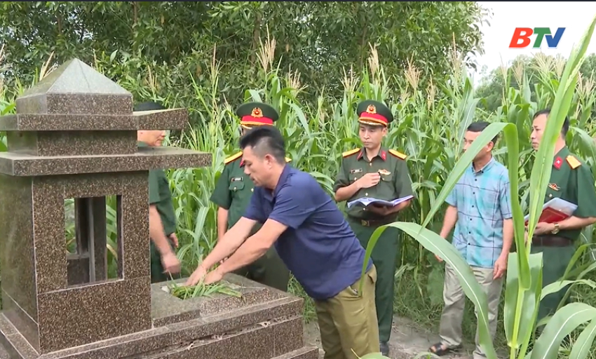 Kh&ocirc;ng để những phần mộ liệt sĩ bị l&atilde;ng qu&ecirc;n 