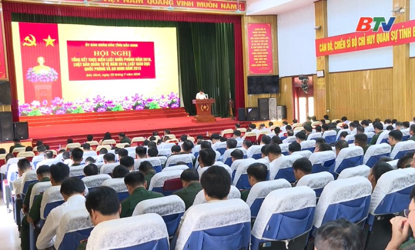 Tổng kết thi h&agrave;nh Luật Quốc ph&ograve;ng, Luật D&acirc;n qu&acirc;n tự vệ v&agrave; Luật Gi&aacute;o dục quốc ph&ograve;ng, an ninh 