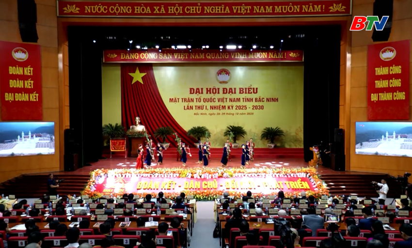 Tổng thuật: Đại hội đại biểu MTTQ Việt Nam tỉnh Bắc Ninh lần thứ I, nhiệm kỳ 2025-2030