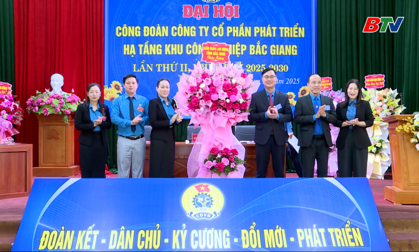 Truyền h&igrave;nh C&ocirc;ng đo&agrave;n: Ghi nhận từ Đại hội C&ocirc;ng đo&agrave;n cơ sở doanh nghiệp