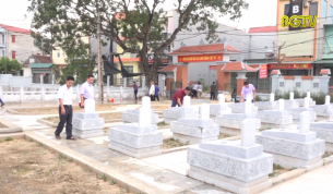 L&agrave;m mới nghĩa trang liệt sỹ