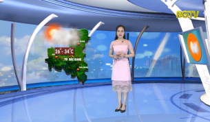 Bản tin thời tiết ng&agrave;y 25 - 08 - 2019