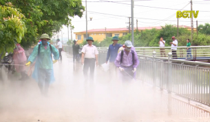 Lạng Giang ra qu&acirc;n thực hiện đợt cao điểm ph&ograve;ng chống dịch tả lợn Ch&acirc;u Phi