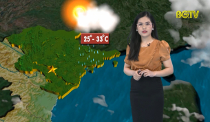 Bản tin thời tiết ng&agrave;y 25 - 07 - 2019