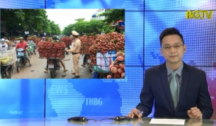 Lục Ngạn đảm bảo trật tự ATGT m&ugrave;a thu hoạch vải thiều