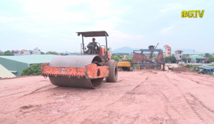 Đẩy nhanh tiến độ đường v&agrave;nh đai 4 H&agrave; Nội qua địa phận tỉnh Bắc Giang