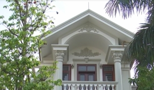 Kiến tr&uacute;c Biệt thự m&aacute;i Th&aacute;i