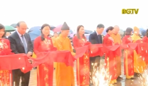 Kh&aacute;nh th&agrave;nh giai đoạn 1 ch&ugrave;a Hạ, T&acirc;y Y&ecirc;n Tử