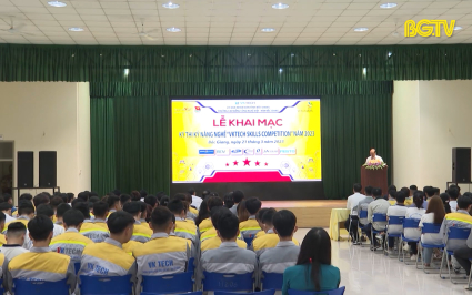 60 th&iacute; sinh tham gia kỳ thi kỹ năng nghề