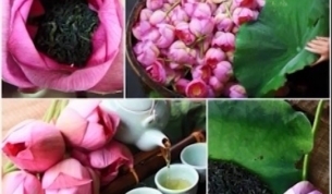 Ch&egrave; ướp sen